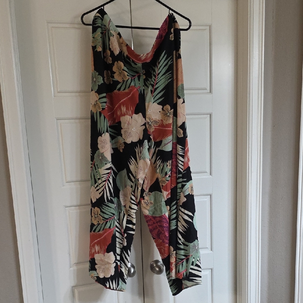 Floral Print Women's Jumpsuit